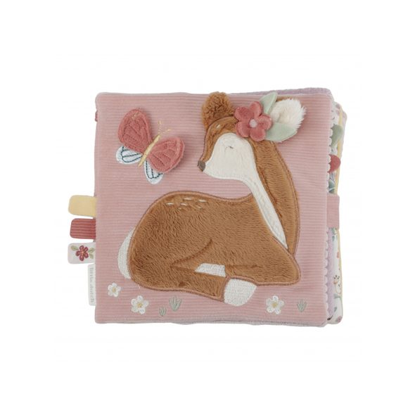 LITTLE DUTCH KNÍŽKA TEXTILNÍ S AKTIVITAMI FAIRY GARDEN - KNÍŽKY PRO NEJMENŠÍ - PRO DĚTI