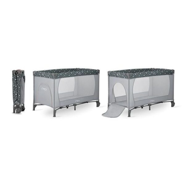 MOMI CESTOVNÍ POSTÝLKA BELOVE ŠEDÁ - CESTOVNÍ POSTÝLKY - SPINKÁNÍ