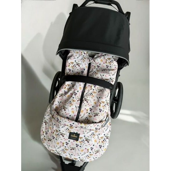 EMITEX FUSAK 2V1 COCOON SOFTSHELL AUTUMN BERRIES - FUSAKY DO KOČÁRKU - KOČÁRKY A PŘÍSLUŠENSTVÍ