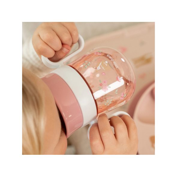 LITTLE DUTCH HRNEK TRÉNOVACÍ 360° 200 ML 6M+ FAIRY GARDEN - DĚTSKÉ HRNEČKY - KRMENÍ