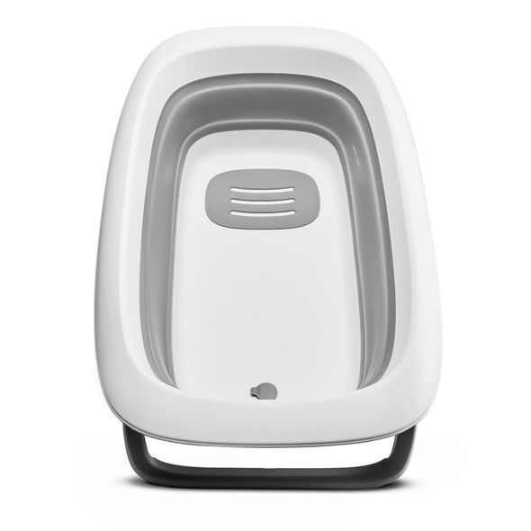 KINDERKRAFT STOLEK PŘEBALOVACÍ S VANIČKOU BUBBLY GREY - PŘEBALOVACÍ PULTY - PŘEBALOVÁNÍ