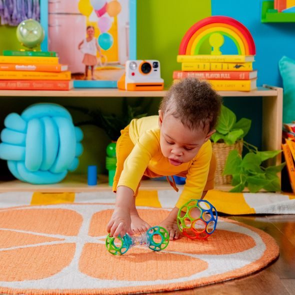 OBALL HRAČKA OBALL DÁRKOVÁ SADA GRASP THE DAY™ 0M+ - CHRASTÍTKA - PRO DĚTI