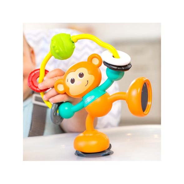 INFANTINO OPIČKA S PŘÍSAVKOU - HRAČKY S PŘÍSAVKOU - PRO DĚTI