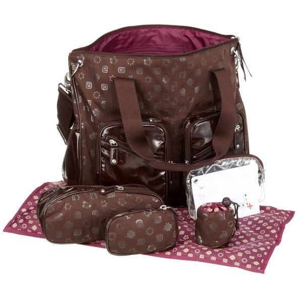 ALLERHAND MONOGRAM COLLECTION DONNA DAY BAG - PŘEBALOVACÍ TAŠKY - KOČÁRKY A PŘÍSLUŠENSTVÍ