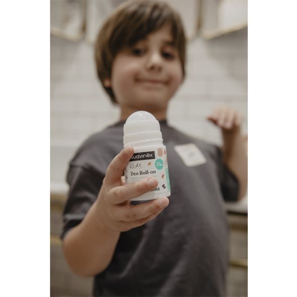 SUAVINEX DĚTSKÝ DEODORANT ROLL-ON - 50 ML - DĚTSKÉ PRACÍ A MYCÍ PROSTŘEDKY - KOUPÁNÍ A ZDRAVÍ