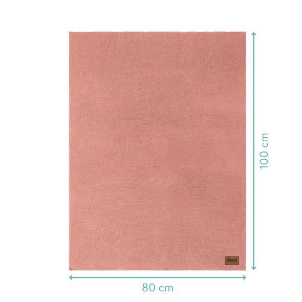 FILLIKID PLETENÁ DĚTSKÁ DEKA COSY ROSE - DĚTSKÉ DEKY PRO MIMINKA - SPINKÁNÍ