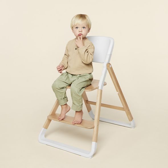 ERGOBABY EVOLVE JÍDELNÍ ŽIDLE 2V1 NATURAL WOOD - JÍDELNÍ ŽIDLIČKY DŘEVĚNÉ - KRMENÍ