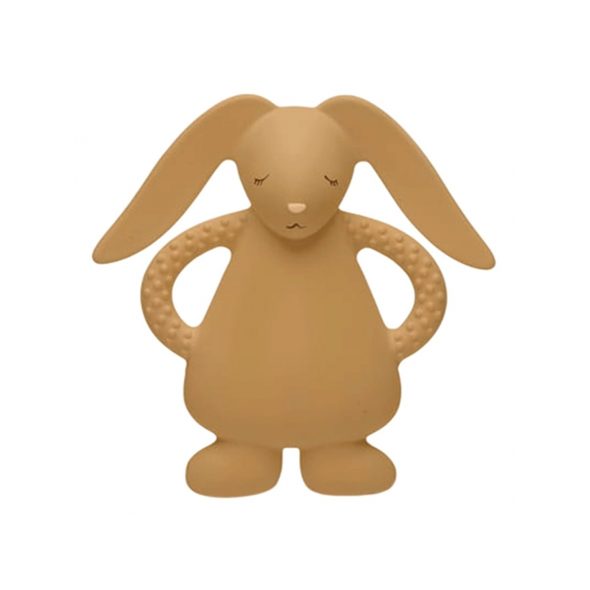 MOONIE KOUSÁTKO PŘÍRODNÍ KAUČUK ZAJÍČEK CAPPUCINO - KOUSÁTKA - PRO DĚTI