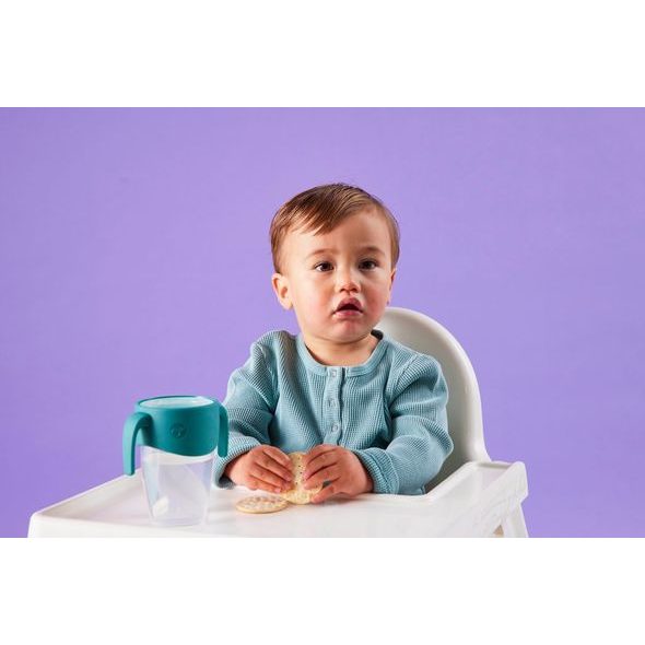 B.BOX 360° NETEKOUCÍ UČÍCÍ HRNEČEK 250 ML - EMERALD FOREST - DĚTSKÉ HRNEČKY - KRMENÍ