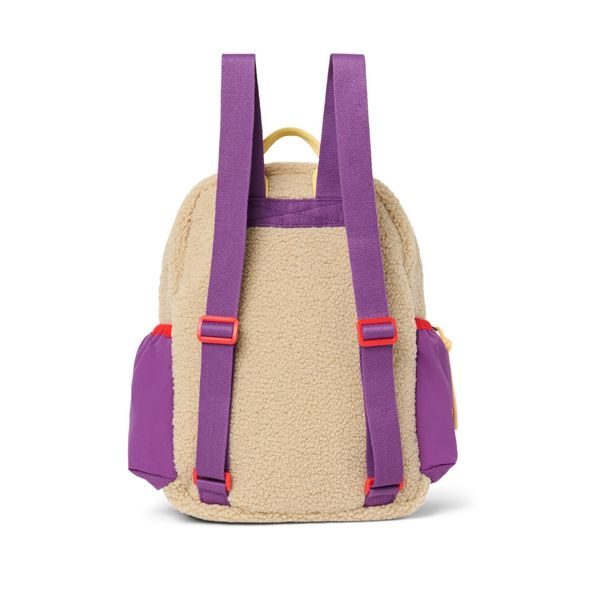 STUDIO NOOS PATCHWORK MIDI BACKPACK - BATŮŽEK BRIGHT PINK - BATOHY A TAŠKY - PRO DĚTI