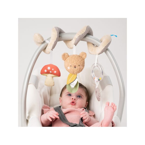 TAF TOYS SPIRÁLA S MEDVÍDKEM BEAR HUGS - HRAČKY K ZAVĚŠENÍ - PRO DĚTI