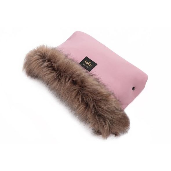 EMITEX RUKÁVNÍK LUXURY SOFT PINK - RUKÁVNÍKY NA KOČÁREK - KOČÁRKY A PŘÍSLUŠENSTVÍ