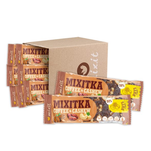 MIXITKY BEZ LEPKU - KÁVA + KEŠU - SLADKÉ ZOBÁNÍ - PRO MAMINKY