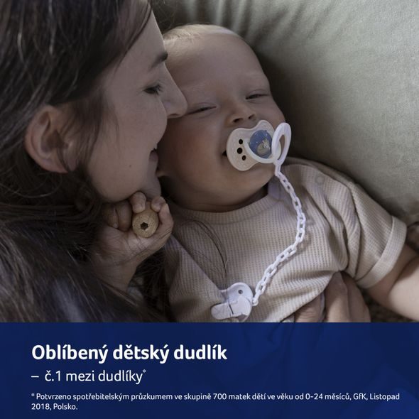 LOVI DUDLÍK SVÍTÍCÍ SILIKONOVÝ DYNAMICKÝ NIGHT&DAY 0-6M 2KS HOLKA - ŠIDÍTKA A DOPLŇKY - KRMENÍ