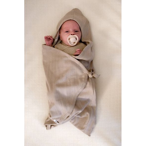 LODGER WRAPPER NEWBORN POINTELLE SHELL - ZAVINOVAČKY - SPINKÁNÍ