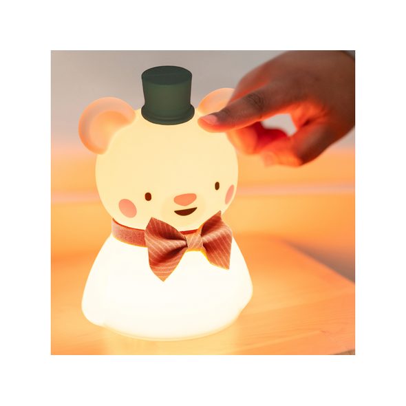 TAF TOYS NOČNÍ SVĚTLO MEDVĚD - NOČNÍ SVĚTLA - SPINKÁNÍ