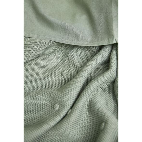 MEYCO DEKA MINI KNOTS - FOREST GREEN - DĚTSKÉ DEKY PRO MIMINKA - SPINKÁNÍ