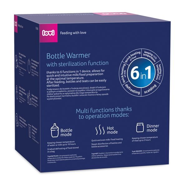 LOVI ELEKTRICKÝ OHŘÍVAČ LAHVÍ ŠEDÝ - OHŘÍVAČKY MLÉKA A STRAVY - KRMENÍ