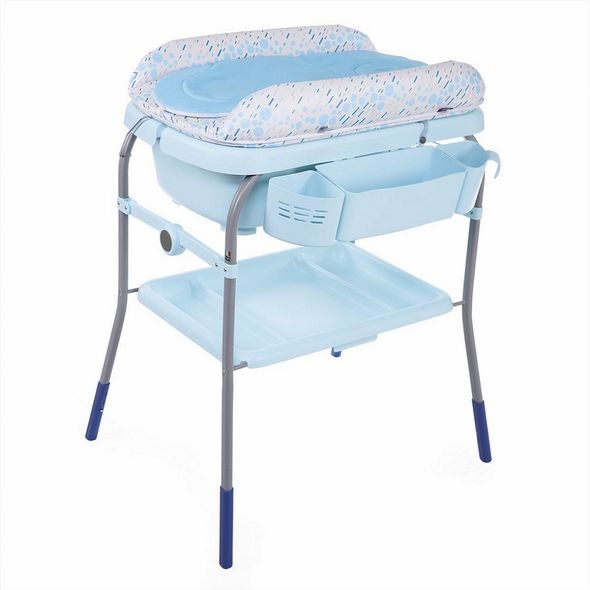 CHICCO STOLEK PŘEBALOVACÍ S VANIČKOU CUDDLE & BUBBLE - PŘEBALOVACÍ PULTY - PŘEBALOVÁNÍ