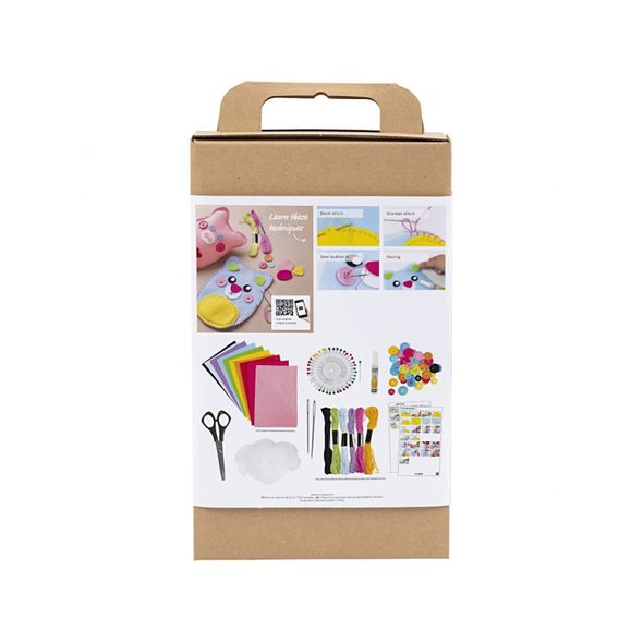 CREATIV COMPANY KREATIVNÍ SADA PRVNÍ ŠITÍ - VÝTVARNÉ POMŮCKY A HRAČKY - PRO DĚTI