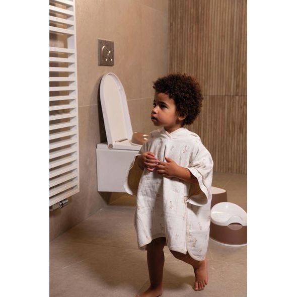 BEBE-JOU MUŠELÍNOVÉ PONČO BÉBÉ-JOU DEAR GOOSE - OSUŠKY A DĚTSKÉ ŽUPANY - KOUPÁNÍ A ZDRAVÍ