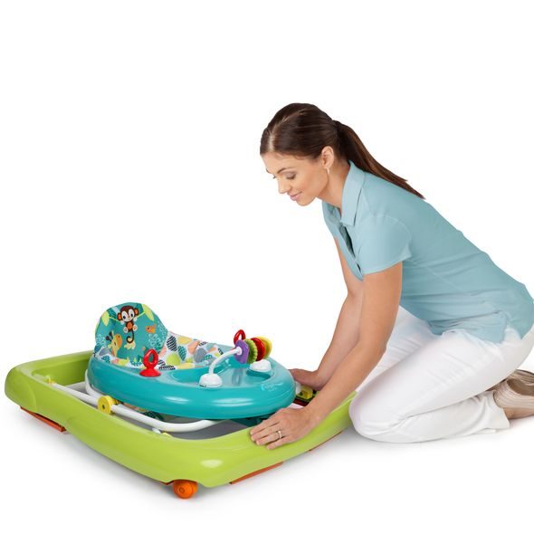 BRIGHT STARTS CHODÍTKO GIGGLING SAFARI 6M+ DO 11KG - CHODÍTKA - PRO DĚTI