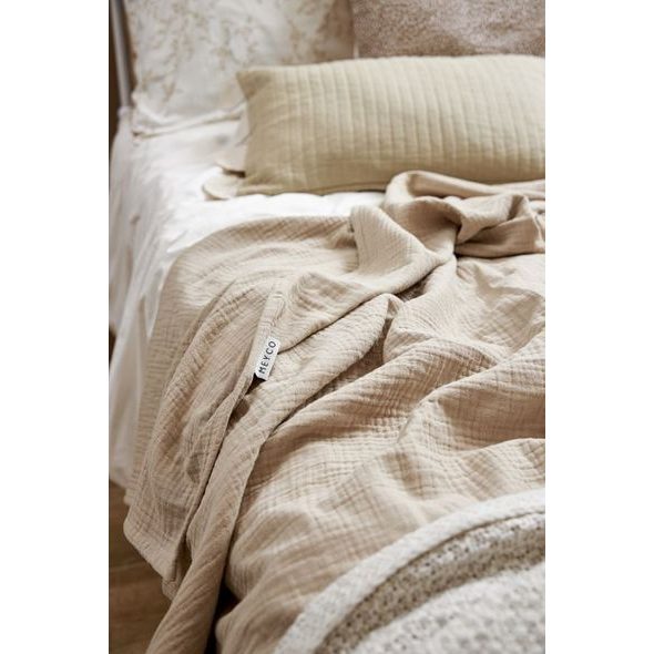 MEYCO MUŠELÍNOVÁ DEKA 140X200 - SAND - DĚTSKÉ DEKY PRO MIMINKA - SPINKÁNÍ