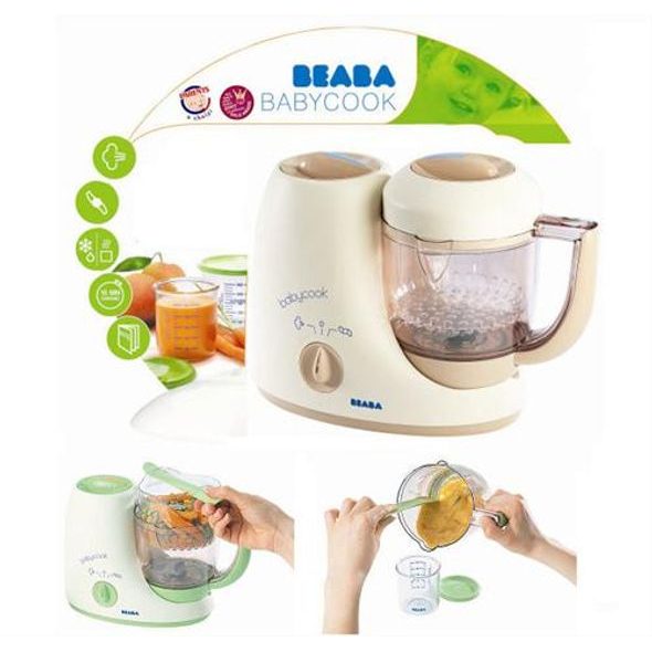 BEABA PARNÍ VAŘIČ + MIXÉR BABYCOOK SORBET - KUCHYŇSKÉ PŘÍSTROJE - KRMENÍ