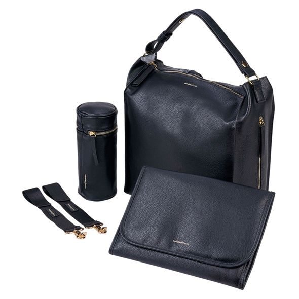 BABABING LUCIA PŘEBALOVACÍ TAŠKA/BATOH, BLACK - PŘEBALOVACÍ TAŠKY - KOČÁRKY A PŘÍSLUŠENSTVÍ