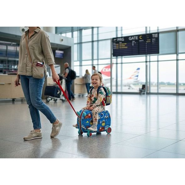 ZOPA DĚTSKÝ KUFŘÍK NA KOLEČKÁCH PACK&RIDE - BATOHY A TAŠKY - PRO DĚTI