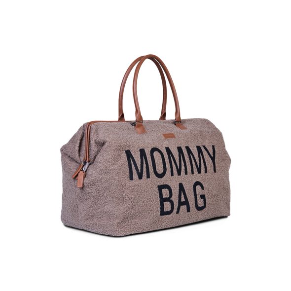 CHILDHOME PŘEBALOVACÍ TAŠKA MOMMY BAG TEDDY SOFT BROWN - PŘEBALOVACÍ TAŠKY - KOČÁRKY A PŘÍSLUŠENSTVÍ