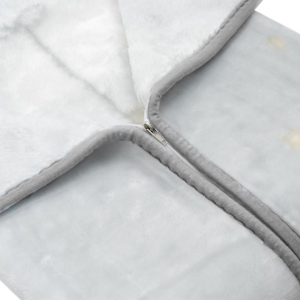 INTERBABY DEKA MEDVÍDEK 80X90 - ŠEDÁ - DĚTSKÉ DEKY PRO MIMINKA - SPINKÁNÍ