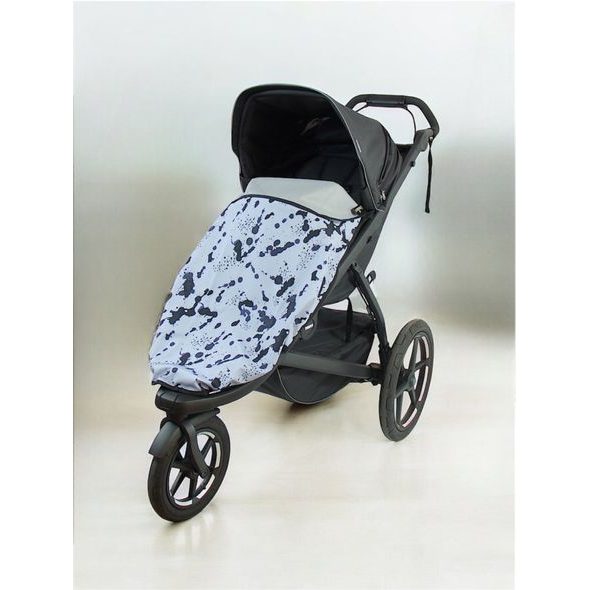 EMITEX NÁNOŽNÍK 2V1 BLUE SPLASH - NÁNOŽNÍKY - KOČÁRKY A PŘÍSLUŠENSTVÍ