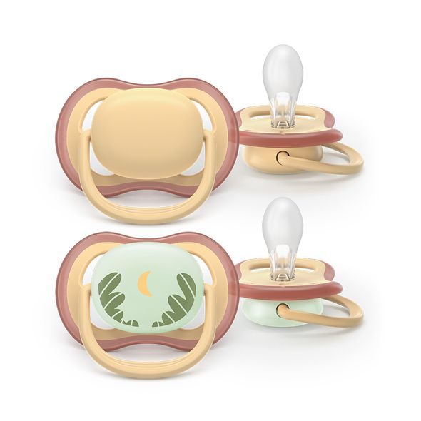 PHILIPS AVENT ŠIDÍTKO ULTRA AIR DENNÍ A NOČNÍ NEUTRAL/OBRÁZEK 0-6M, 2KS - ŠIDÍTKA A DOPLŇKY - KRMENÍ