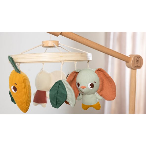 TINY LOVE KOLOTOČ DŘEVĚNÝ GARDEN OF ADVENTURES - KOLOTOČE NA POSTÝLKU - PRO DĚTI