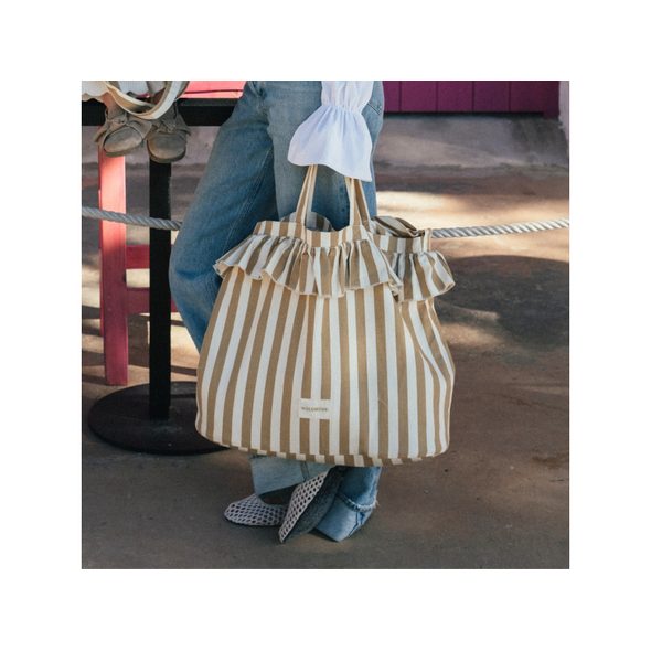 WILDRIDE TAŠKA PŘES RAMENO BEIGE STRIPE - DOPLŇKY - PRO MAMINKY