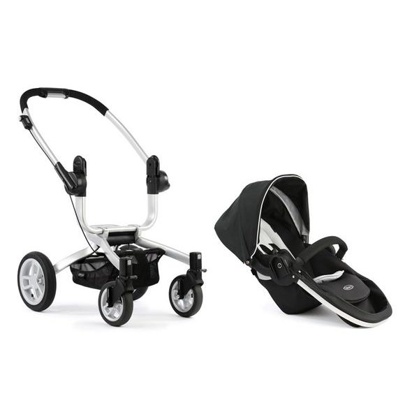 GRACO SYMBIO+PLÁŠTĚNKA+ADAPTÉR K AUTOSEDAČCE - SPORTOVNÍ KOČÁRKY - KOČÁRKY A PŘÍSLUŠENSTVÍ