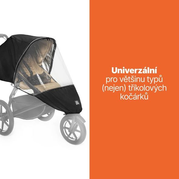 ZOPA UNIVERZÁLNÍ PLÁŠTĚNKA NA TŘÍKOLOVÝ KOČÁREK - PLÁŠTĚNKY - KOČÁRKY A PŘÍSLUŠENSTVÍ