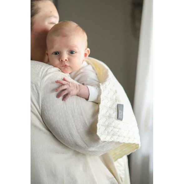 VINTER & BLOOM DEKA JOY ORGANIC WARM WHITE - DĚTSKÉ DEKY PRO MIMINKA - SPINKÁNÍ