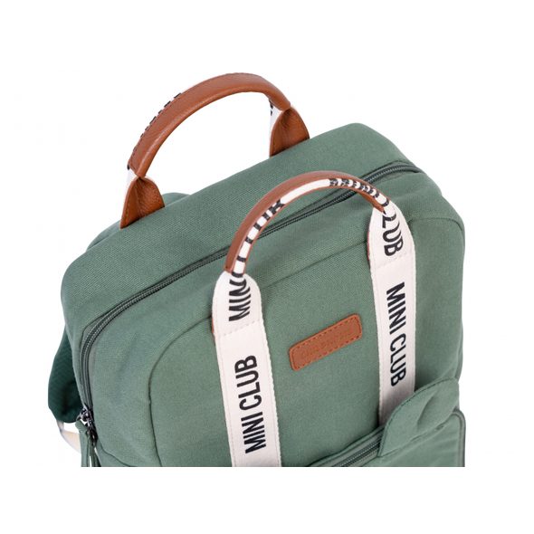 CHILDHOME DĚTSKÝ BATOH MINI CLUB SIGNATURE GREEN - BATOHY A TAŠKY - PRO DĚTI
