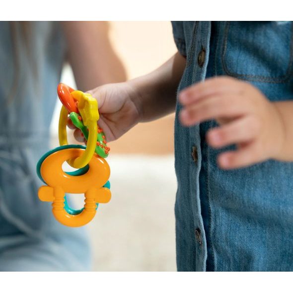 BRIGHT STARTS HRAČKA MULTISENZORICKÁ SET CATCH ME SMILE™ 4KS 3M+ - SENZORICKÉ HRAČKY - PRO DĚTI