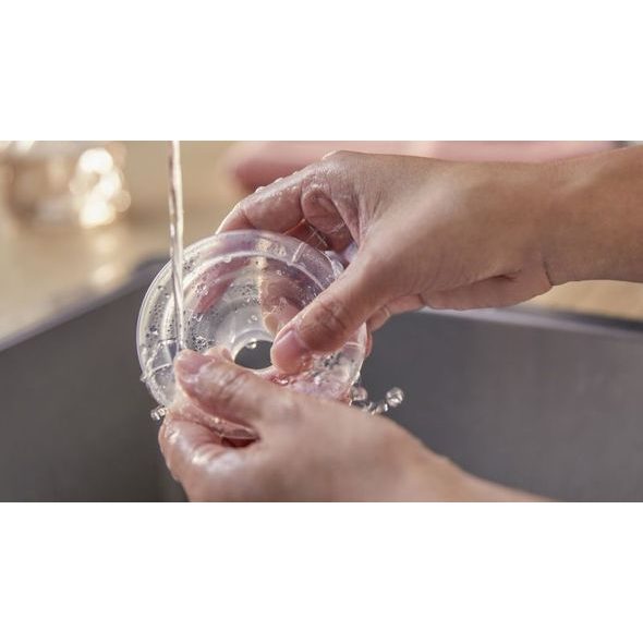 PHILIPS AVENT ODSÁVAČKA MATEŘSKÉHO MLÉKA MANUÁLNÍ + VIA 180ML 5KS - ODSÁVAČKY MATEŘSKÉHO MLÉKA - KRMENÍ