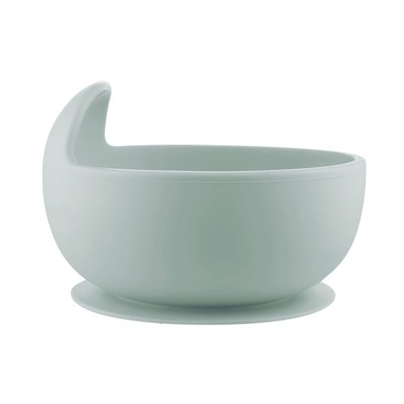 CANPOL BABIES SILIKONOVÁ MISKA S PŘÍSAVKOU 330ML ZELENÁ - MISKY, TALÍŘKY A PODLOŽKY - KRMENÍ