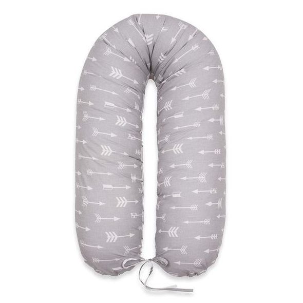 SCAMP KOJÍCÍ POLŠTÁŘ 155X30 (ARROWGREYWHITE) - KOJÍCÍ POLŠTÁŘE - KRMENÍ