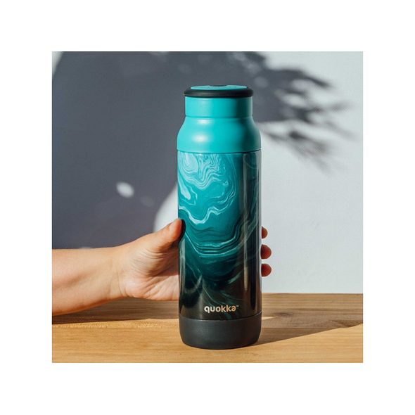 QUOKKA NEREZOVÁ TERMOLÁHEV PULSE LIQUID MARBLE 700 ML - TERMOOBALY A TERMOSKY - KRMENÍ