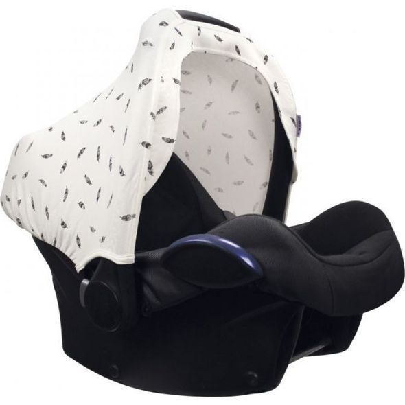 DOOKY STŘÍŠKA HOODY BLACK FEATHERS - STŘÍŠKY A STÍNÍTKA - AUTOSEDAČKY A PŘÍSLUŠENSTVÍ