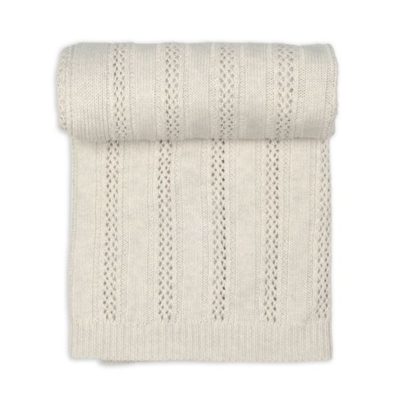 LODGER DEKA NEWBORN MERINO TAN BIRCH - DĚTSKÉ DEKY PRO MIMINKA - SPINKÁNÍ