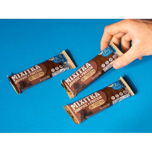 MIXIT PROTEINOVÁ MIXITKA BEZ LEPKU – BROWNIE - SLADKÉ ZOBÁNÍ - PRO MAMINKY