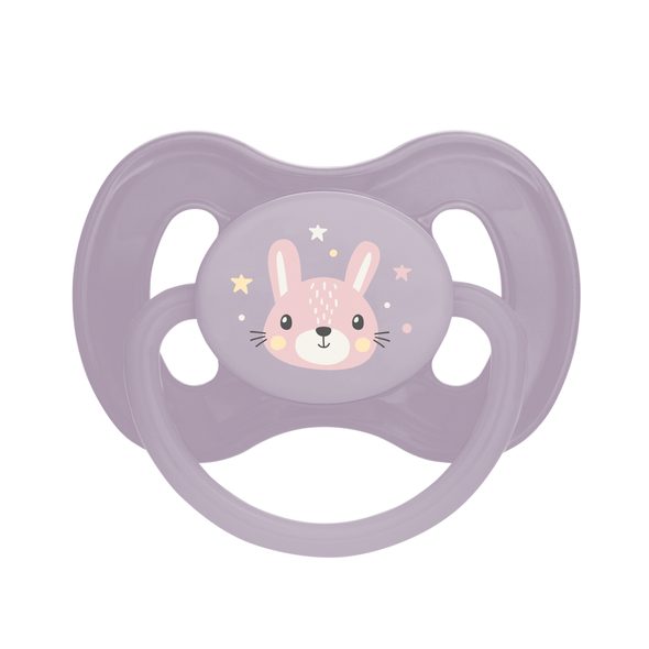 CANPOL BABIES DUDLÍK KAUČUKOVÝ TŘEŠINKA 6-18M CUTE ANIMALS 1KS - ŠIDÍTKA A DOPLŇKY - KRMENÍ