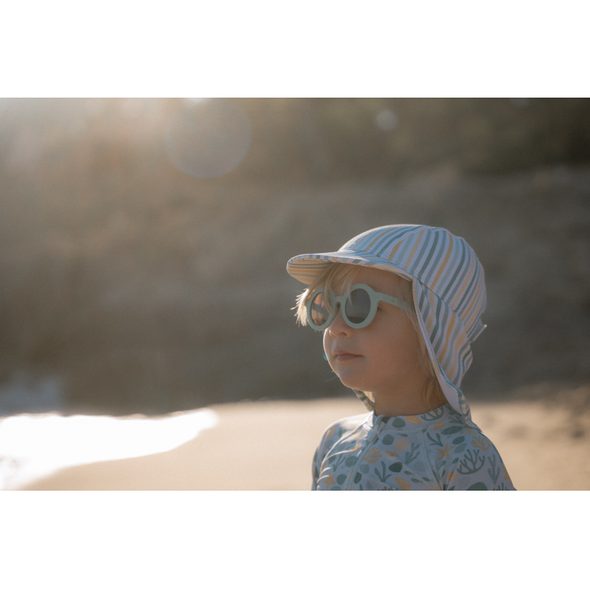 LITTLE DUTCH PLAVECKÁ ČEPICE STRIPES MULTICOLOR VEL. 3 - ČEPIČKY A KLOBOUČKY - PRO DĚTI